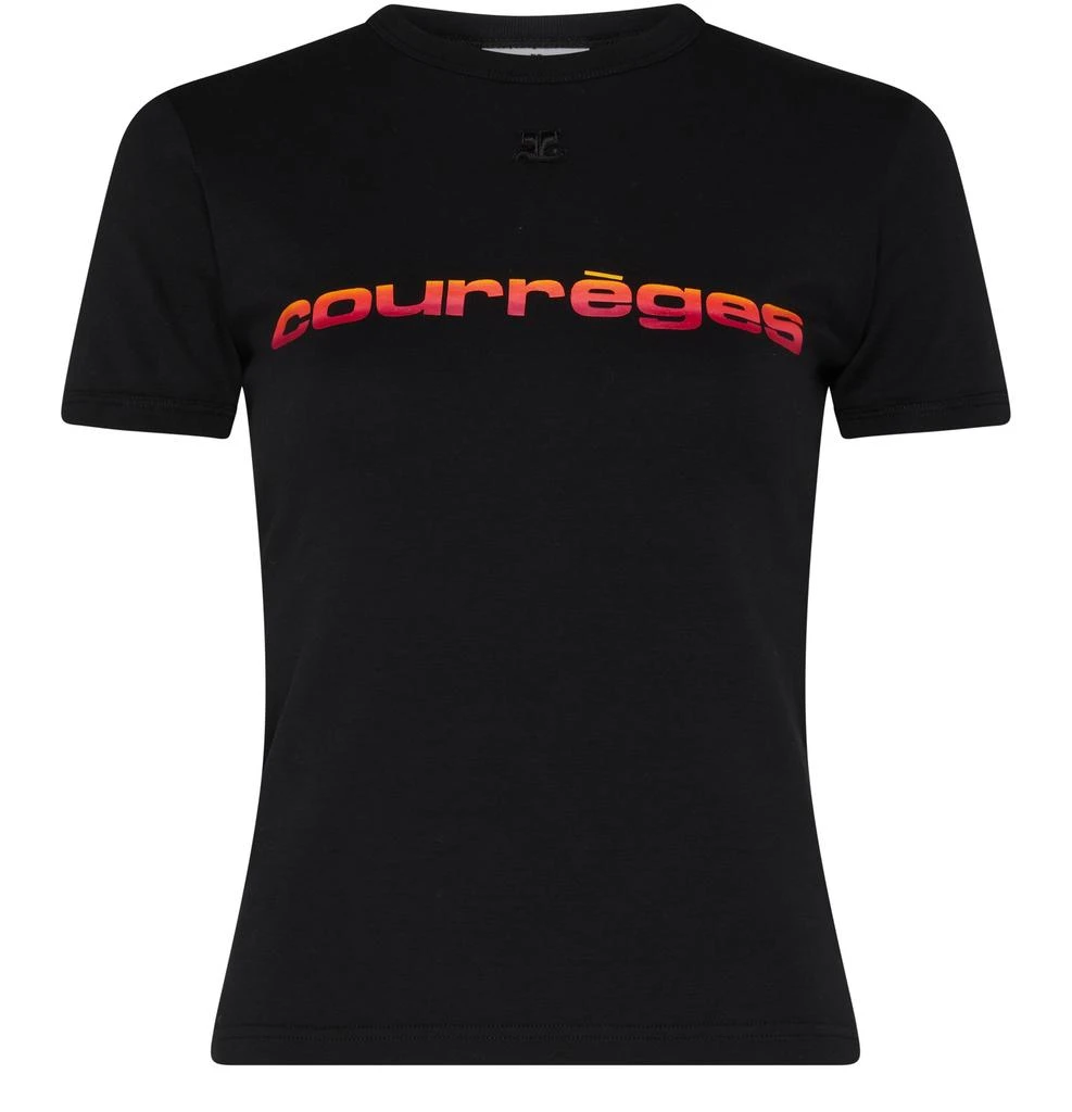 Courrèges Bumpy Contrast T-Shirt 价格¥1312 | 别样海外购