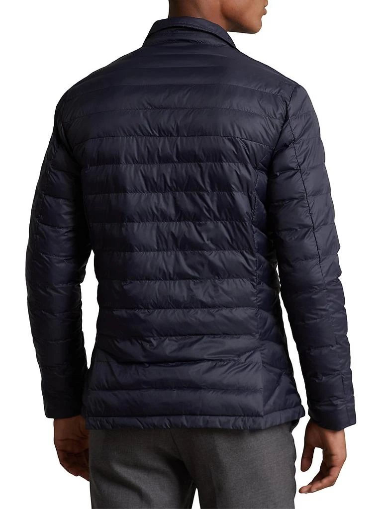 商品Ralph Lauren|Button-Front Long-Sleeve Puffer Jacket,价格¥1556,第4张图片详细描述