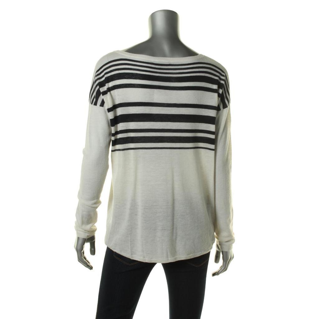 商品Vince|Vince Womens Wool Striped Casual Top,价格¥243,第4张图片详细描述