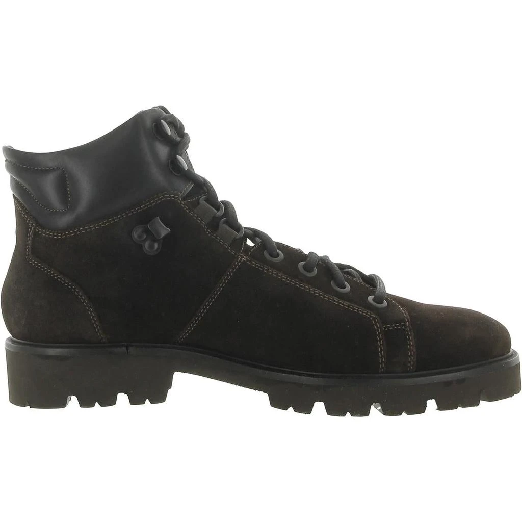 商品Kenneth Cole|Rhode Mens Leather Lace Up Hiking Boots,价格¥262,第2张图片详细描述