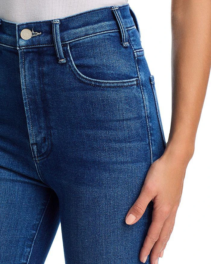 Petites Lil Hustler High Rise Flood Fray Jeans in Whatever You Want 商品