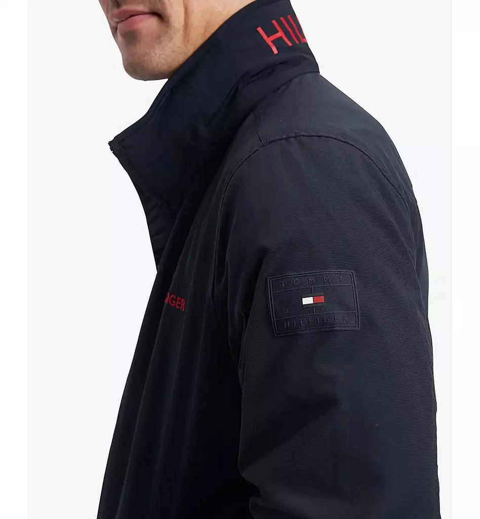 商品Tommy Hilfiger|Men's Big & Tall Hooded Regatta Jacket,价格¥394,第3张图片详细描述