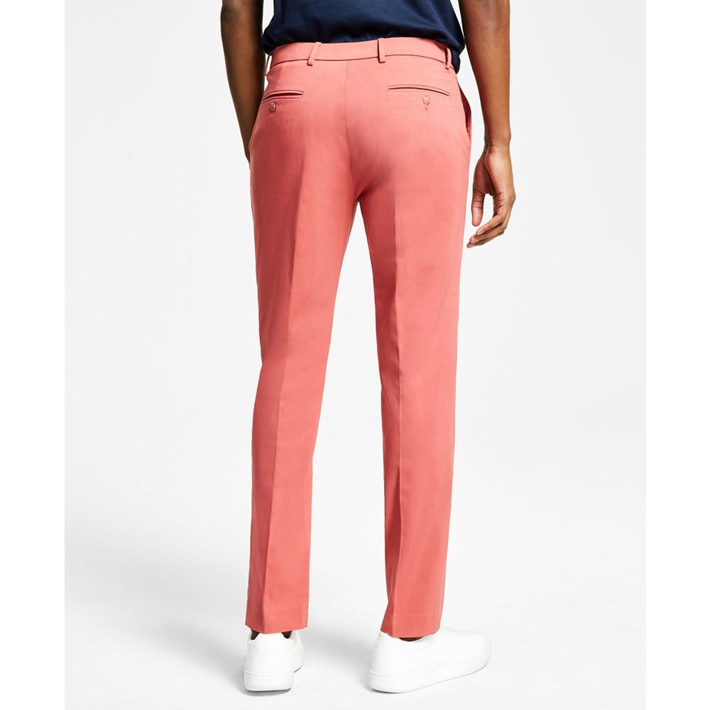 商品Tommy Hilfiger|Men's Modern-Fit TH Flex Stretch Comfort Solid Performance Pants,价格¥283-¥708,第5张图片详细描述