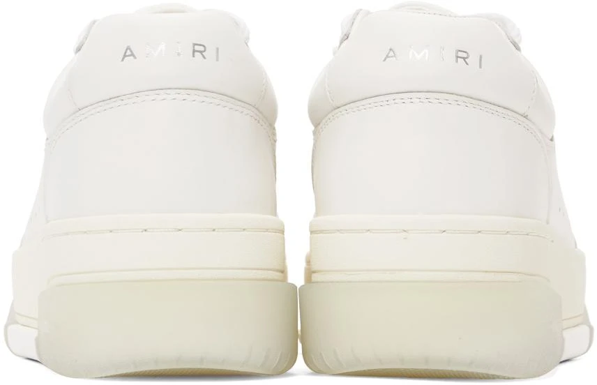 商品AMIRI|White Stadium Low Sneakers,价格¥4848,第4张图片详细描述