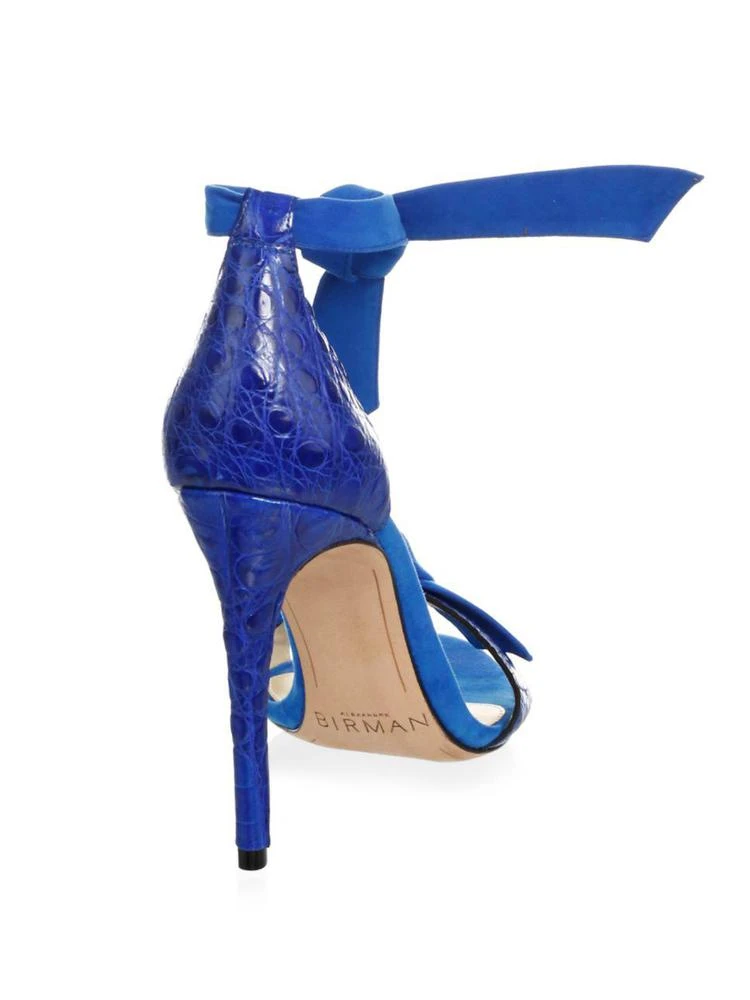 商品Alexandre Birman|Clarita Suede Ankle-Tie Sandals,价格¥3487,第2张图片详细描述