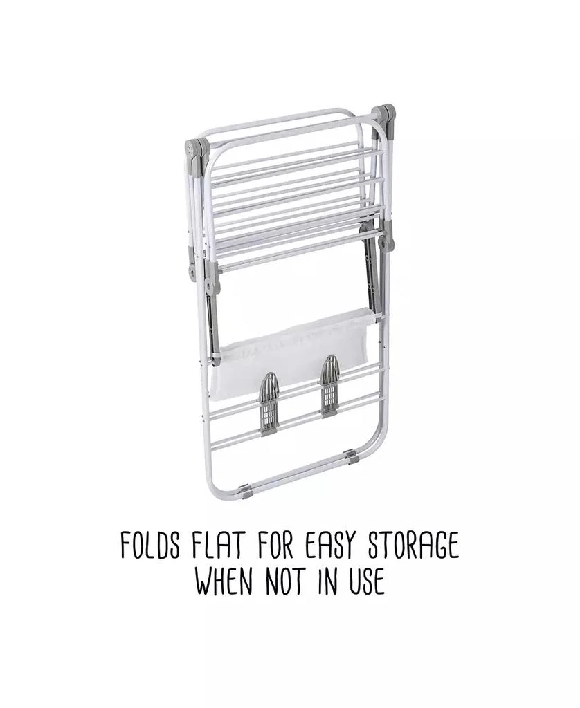 Large Expandable and Collapsible Gullwing Clothes Drying Rack 商品