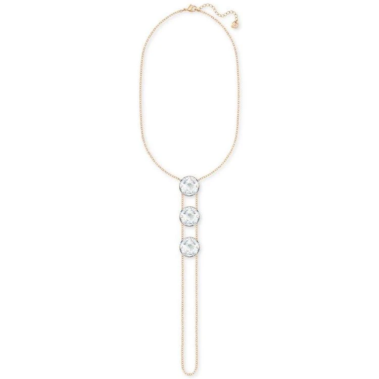 商品Swarovski|Rose Gold-Tone Globe Crystal Loop Lariat Necklace,价格¥1115,第1张图片