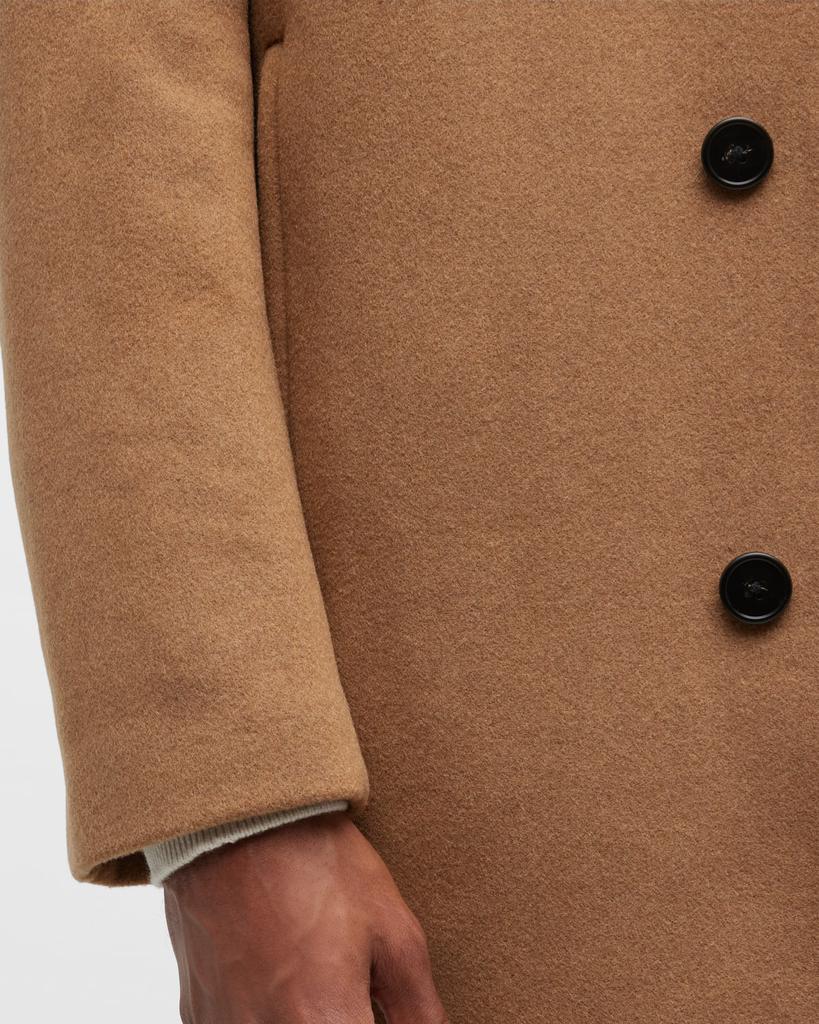 Men's Suffolk Wool Overcoat商品第7张图片规格展示