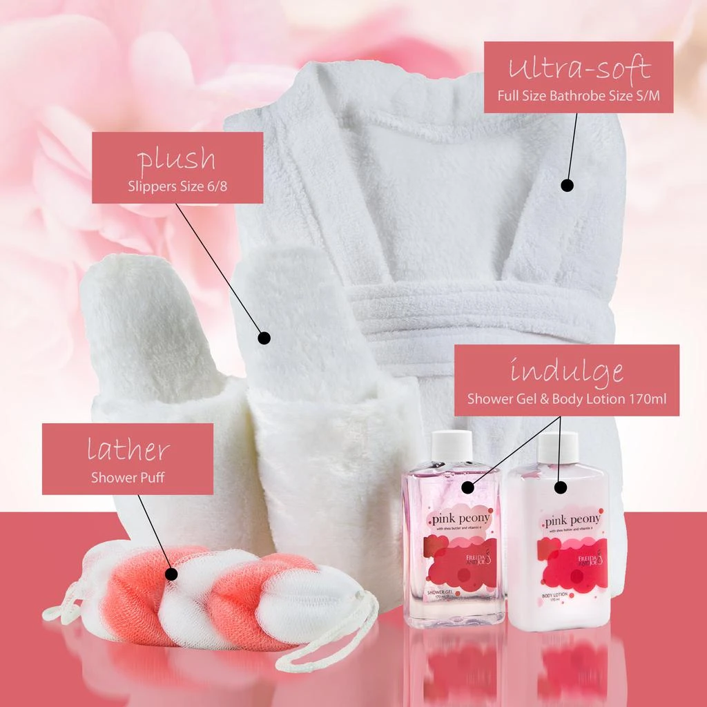 Pink Peony Bath & Body Spa Gift Set 商品