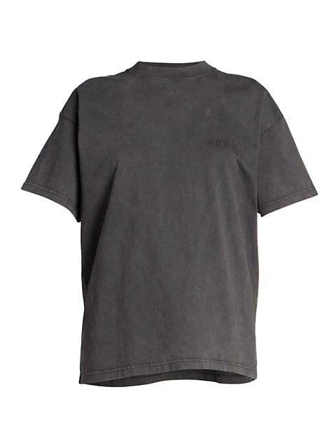 商品Balenciaga|Embroidered Logo T-Shirt,价格¥4246,第1张图片