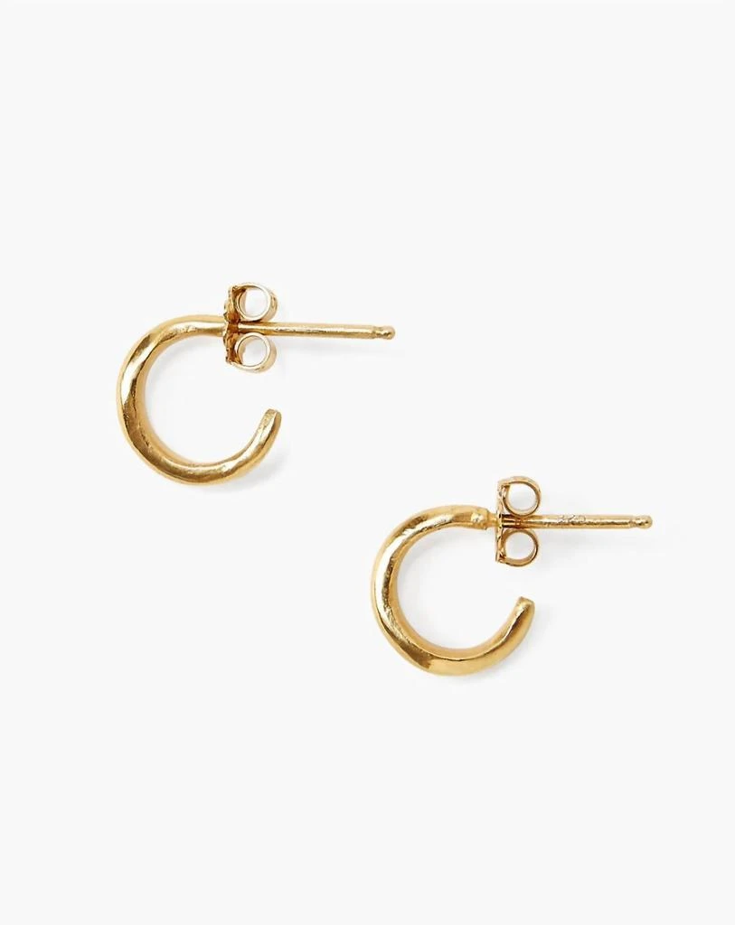 商品Chan Luu|Women's Infinity Hoop Earrings In Yellow Gold,价格¥247,第1张图片