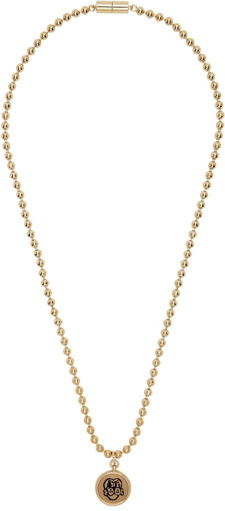 商品Givenchy|金色 Chito Pendant 项链,价格¥5697,第1张图片