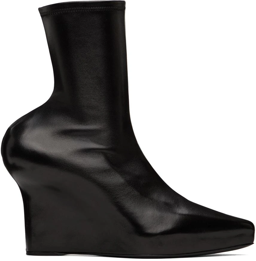 商品Givenchy|Black Wedge Boots,价格¥4142,第1张图片