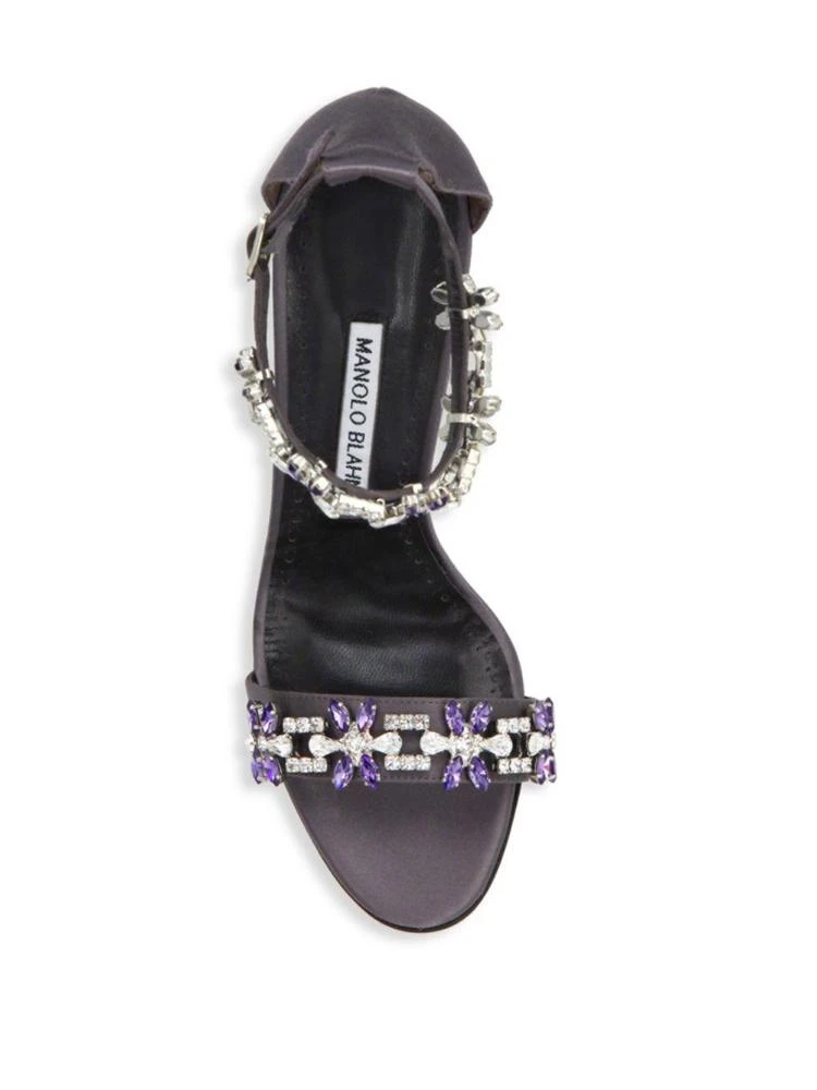 商品Manolo Blahnik|Firaduo 105 Crystal-Embellished 高跟鞋,价格¥3762,第4张图片详细描述