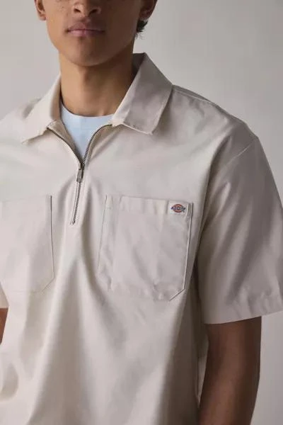 商品DICKIES|Dickies Ranch Quarter Zip Short Sleeve Shirt,价格¥413,第4张图片详细描述