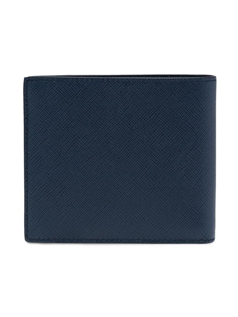 Prada Men's  Blue Leather Wallet商品第2张图片规格展示