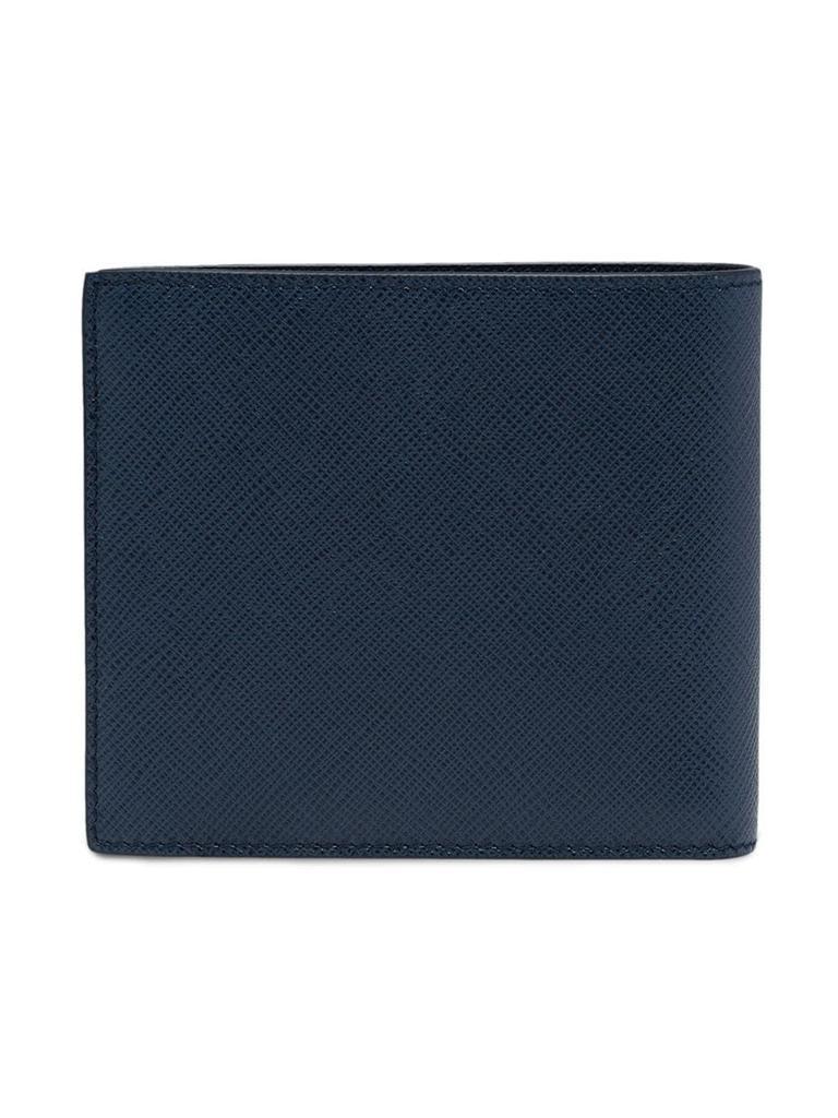 商品Prada|Prada Men's  Blue Leather Wallet,价格¥4272,第4张图片详细描述