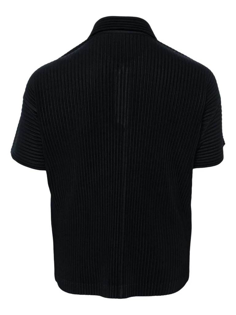 商品Issey Miyake|ISSEY MIYAKE - Pleated Polo Shirt,价格¥2611,第2张图片详细描述