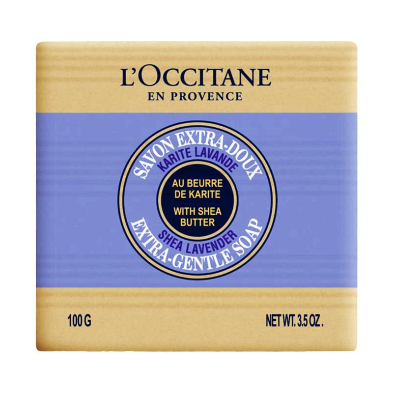商品L'Occitane|Shea Butter Extra Gentle Soap - Lavender,价格¥59-¥86,第3张图片详细描述