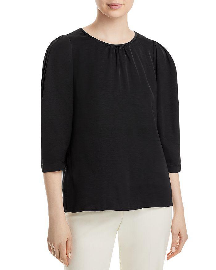 商品Karl Lagerfeld Paris|Three Quarter Sleeve Blouse,价格¥298,第1张图片详细描述