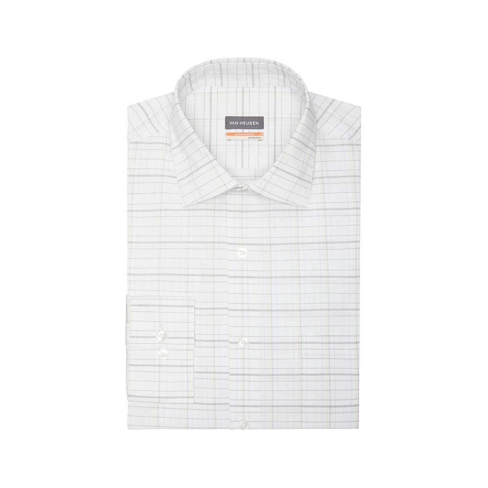 商品Van Heusen|Men's Stain Shield Regular Fit Dress Shirt,价格¥131,第1张图片
