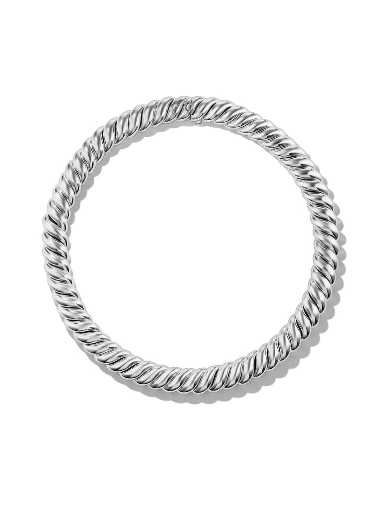 商品David Yurman|Sculpted Cable Necklace in Sterling Silver, 14MM,价格¥22102,第1张图片