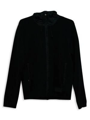 商品[二手商品] Prada|Prada Hoodie Jacket In Black Wool,价格¥3938,第1张图片