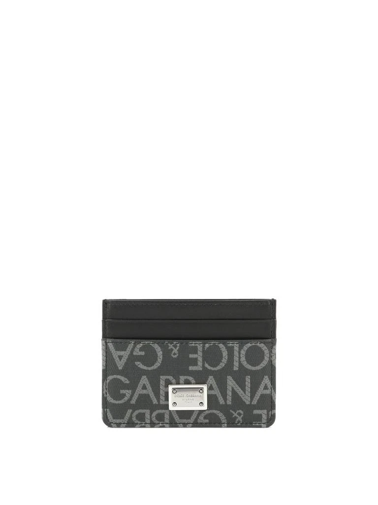 商品Dolce & Gabbana|Wallets & Card Holders Black,价格¥697,第1张图片