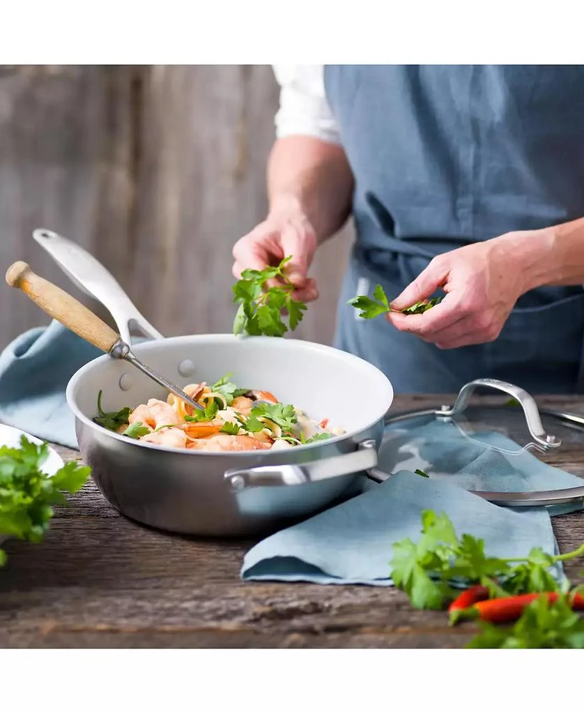 商品Greenpan|Venice Pro 3.5-Qt. Ceramic Non-Stick Chef's Pan & Lid,价格¥1362,第2张图片详细描述