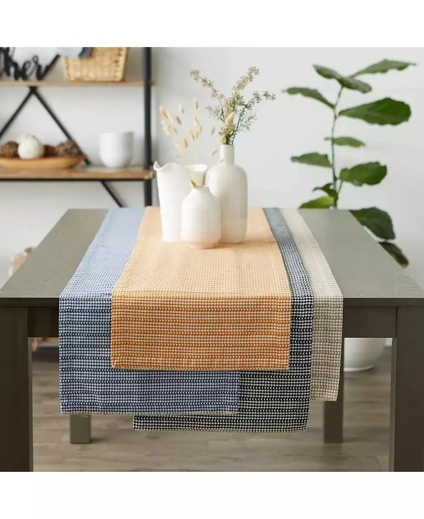 商品Design Imports|Farmhouse Gingham Table Runner,价格¥115,第3张图片详细描述