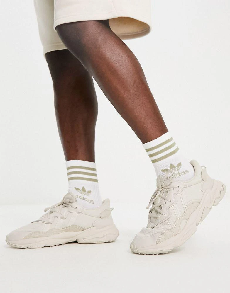 商品Adidas|adidas Originals Ozweego trainers in beige,价格¥663,第4张图片详细描述