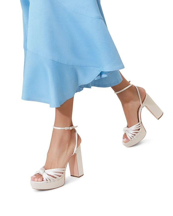 商品Loeffler Randall|Women's Rivka Platform High Block Heel Sandals,价格¥3342,第2张图片详细描述