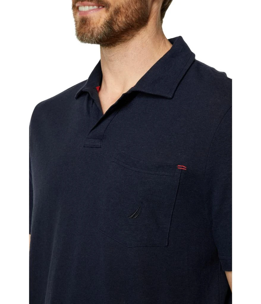 商品Nautica|Sustainably Crafted Classic Fit Polo,价格¥352,第3张图片详细描述