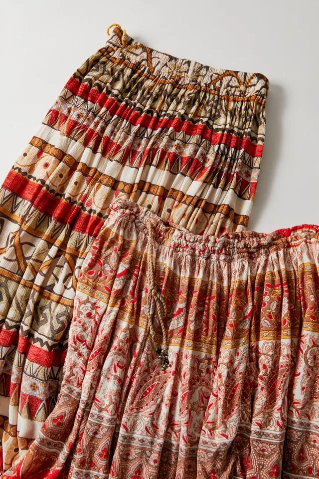 Urban Renewal Vintage Bleached Gauze Maxi Skirt商品第2张图片规格展示