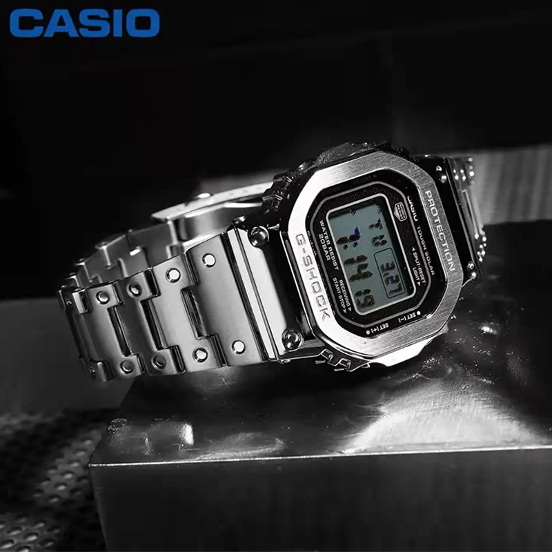 卡西欧（CASIO）G-SHOCK 潮流复古运动电子防水手表男 GMW-B5000D-1PR-银色-GMW-B5000D-1PR商品第2张图片规格展示