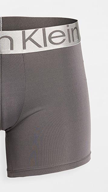 商品Calvin Klein|3 Pack Steel Micro 平角短裤,价格¥470,第6张图片详细描述