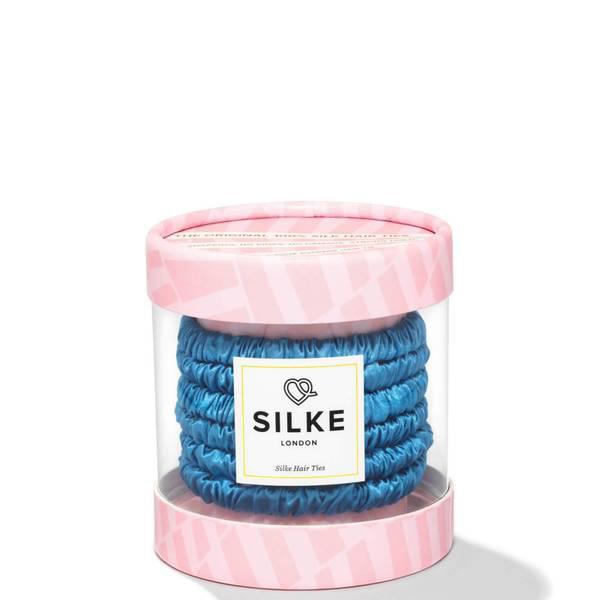 商品Lookfantastic|SILKE Hair Ties Bluebelle Powder - Blue,价格¥280,第1张图片