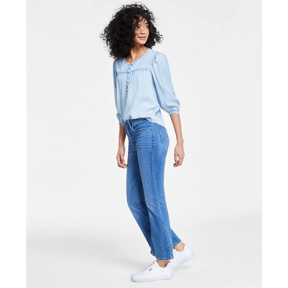 商品Levi's|Women's 726 High Rise Slim Fit Flare Jeans,价格¥544,第2张图片详细描述