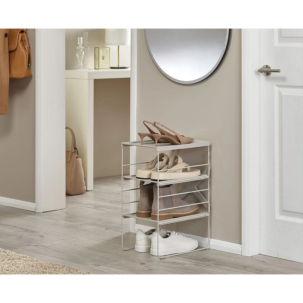 Level Adjustable Shoe Rack, Stores 4 Pairs 商品