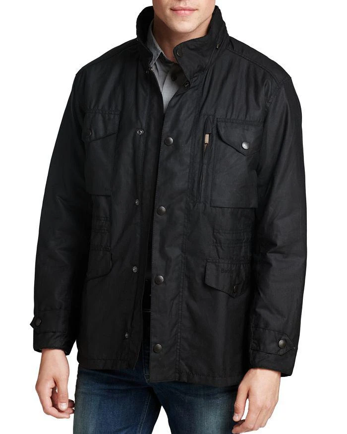 商品Barbour|Sapper Waxed Cotton Jacket,价格¥3168,第1张图片详细描述