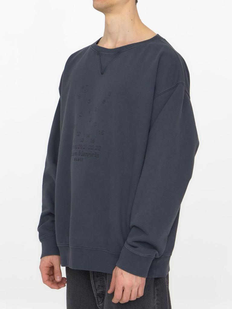 商品MAISON MARGIELA|Numerical logo sweatshirt,价格¥5327,第4张图片详细描述