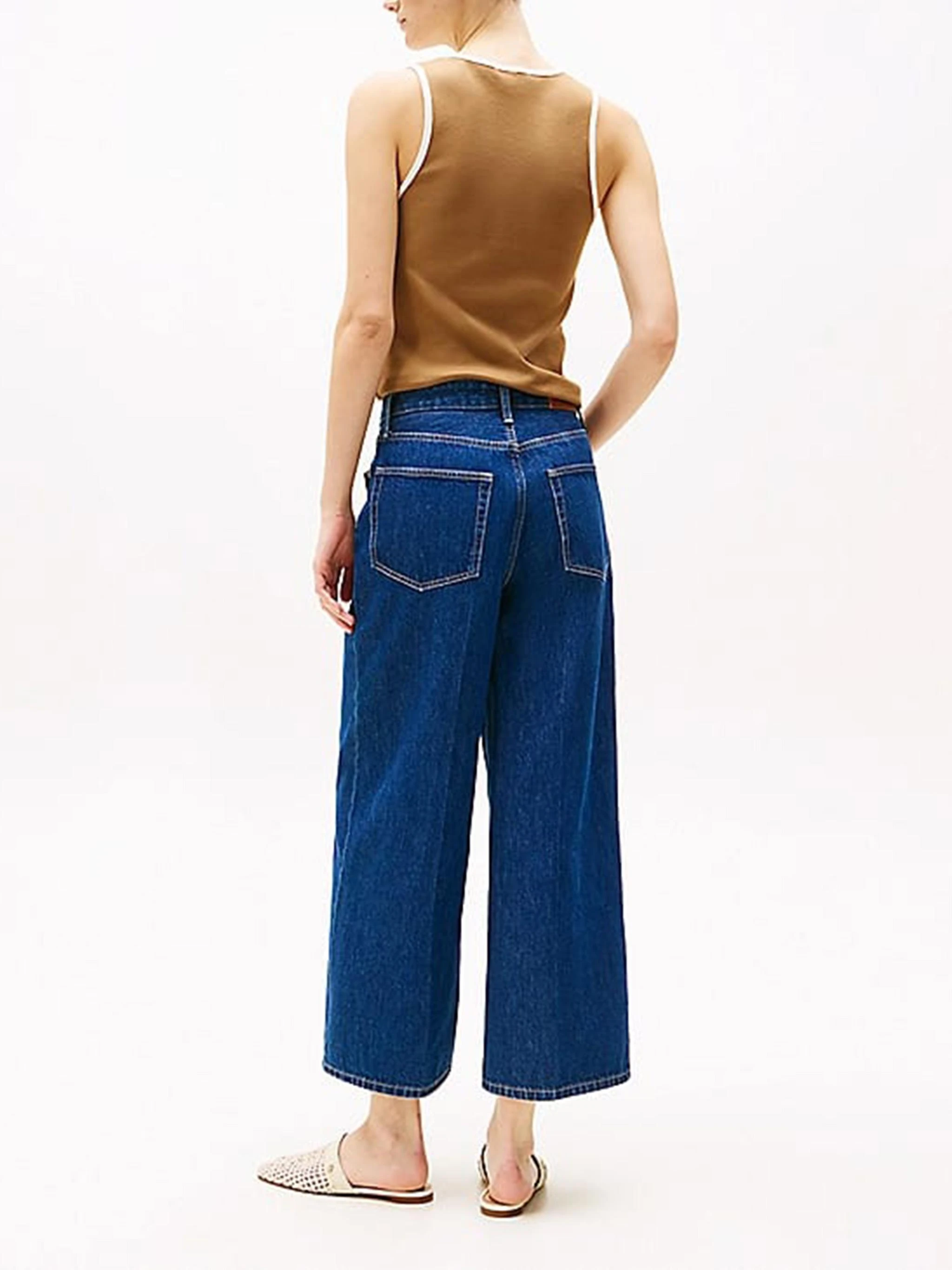 商品【商品预售7天】 Tommy Hilfiger|Tommy Hilfiger 女士牛仔裤 WW0WW443601A4 蓝色,价格¥790,第4张图片详细描述