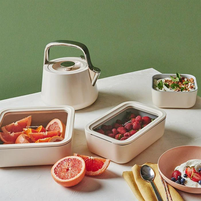 14-Piece Ceramic Coated Glass Food Storage Set 商品