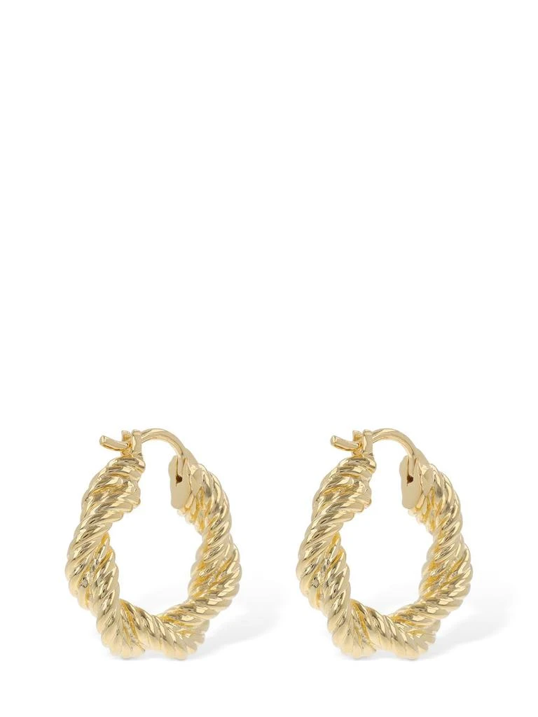 商品Missoma|Twisted Hoop Earrings,价格¥1036,第2张图片详细描述