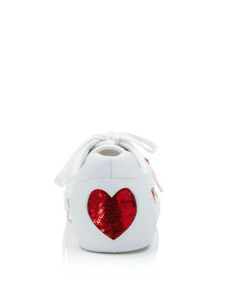 商品Ash|Nikita Sequin Heart Lace Up Sneakers,价格¥1480,第4张图片详细描述