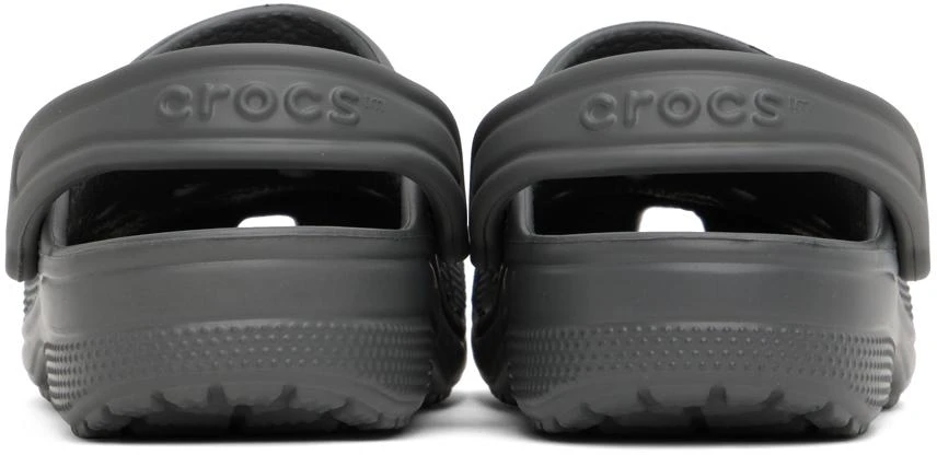 商品Crocs|Gray Classic Clogs,价格¥235,第2张图片详细描述