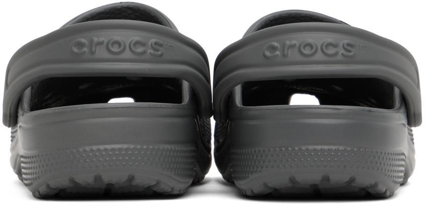 商品Crocs|Gray Classic Clogs,价格¥322,第4张图片详细描述