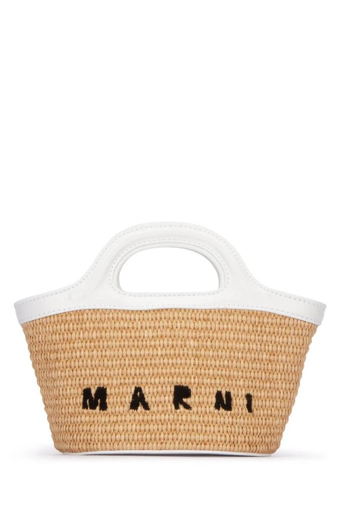 商品Marni|Marni Kids Logo Embroidered Top Handle Tote Bag,价格¥3492,第1张图片