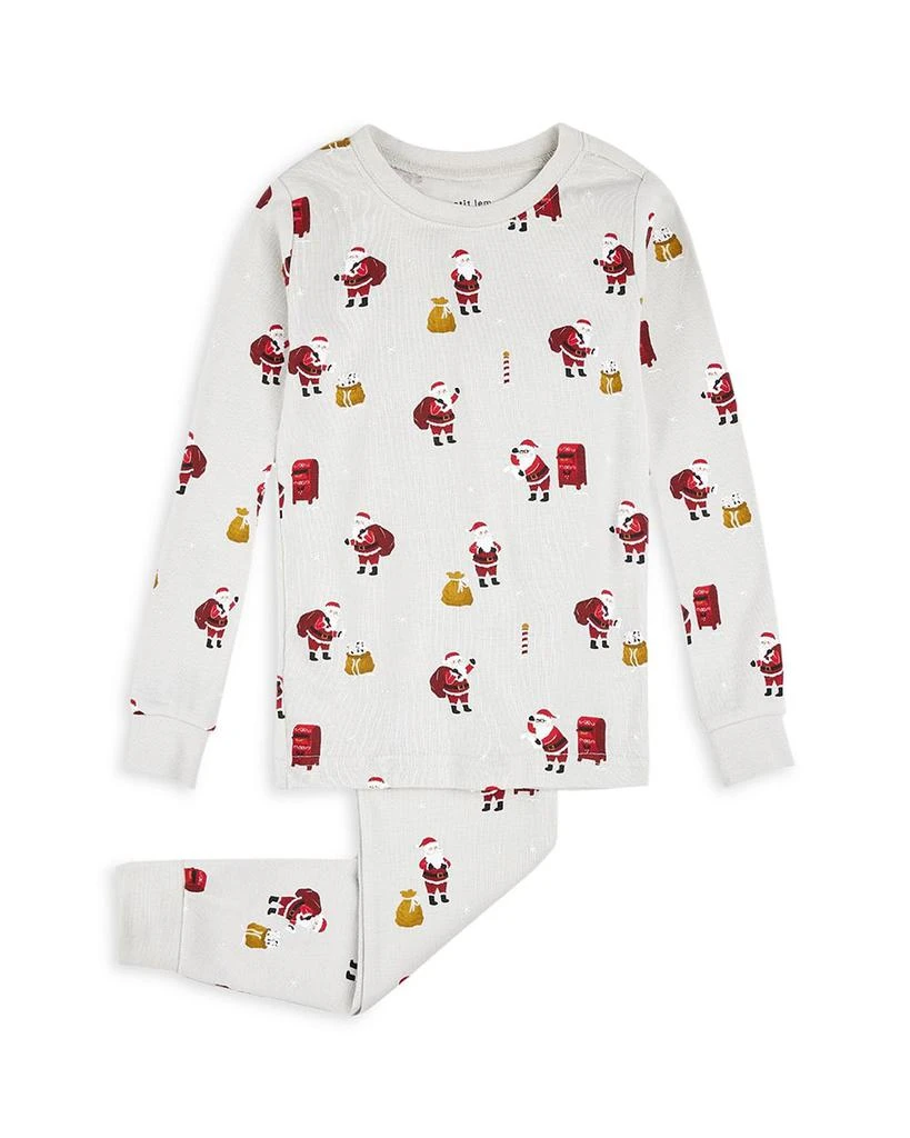 商品Petit Lem|Unisex Must Be Santa Printed Long Sleeved Pajama Set - Little Kid,价格¥202,第1张图片