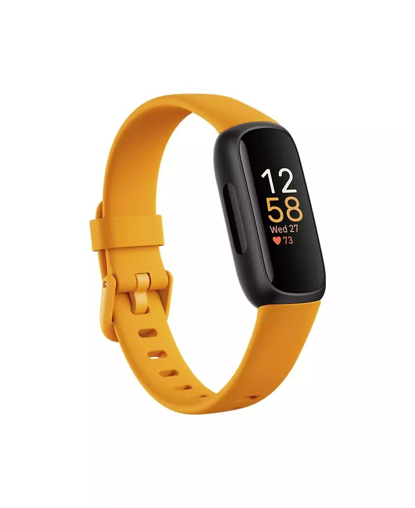 商品Fitbit|Inspire 3 Morning Glow Wellness Tracker Watch, 19.5mm,价格¥604,第3张图片详细描述